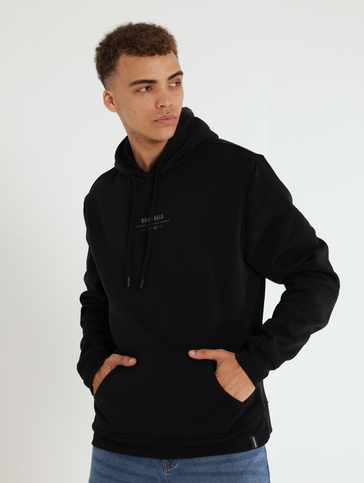 Plain Hoody - Black