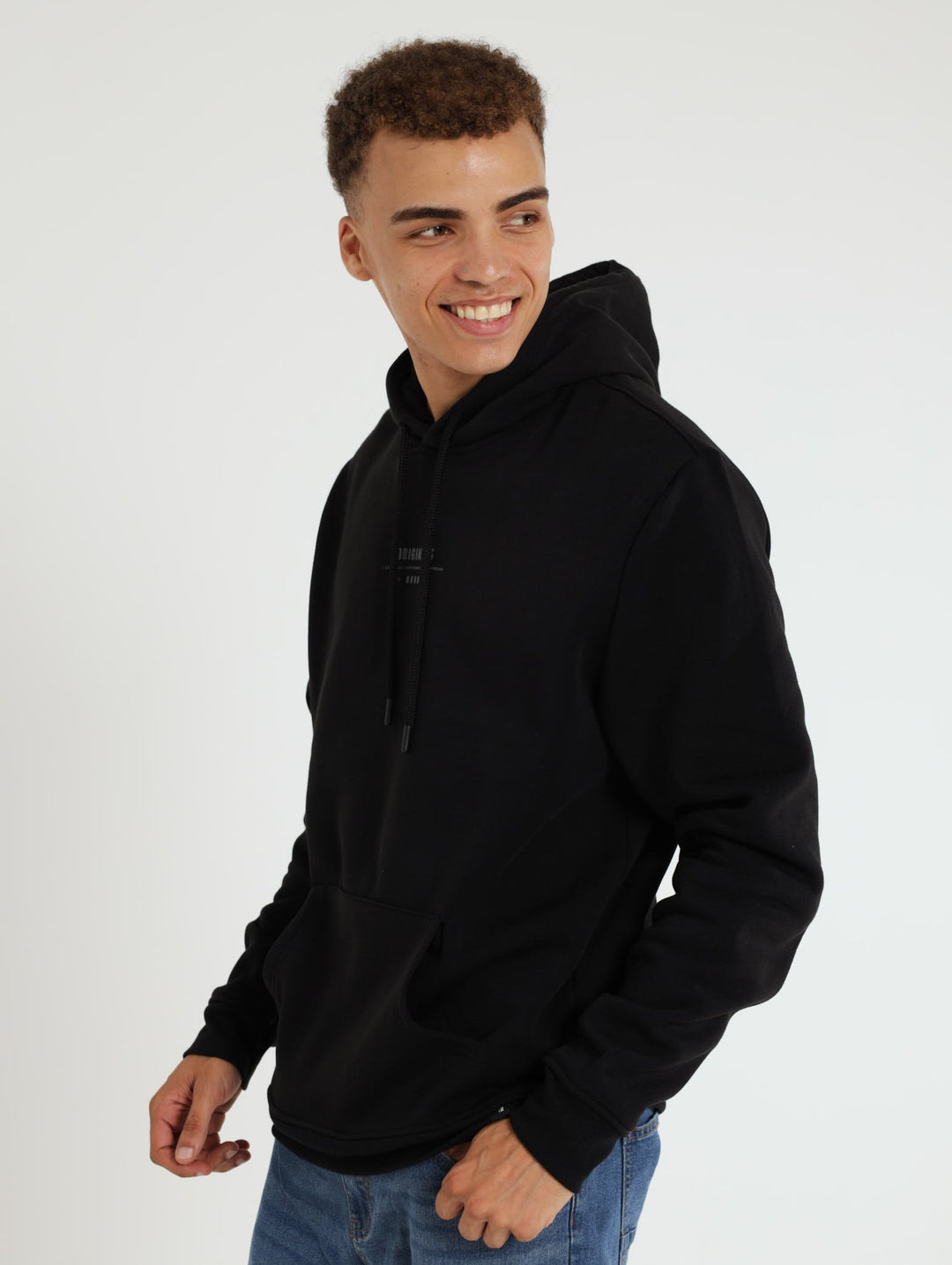 Plain Hoody - Black