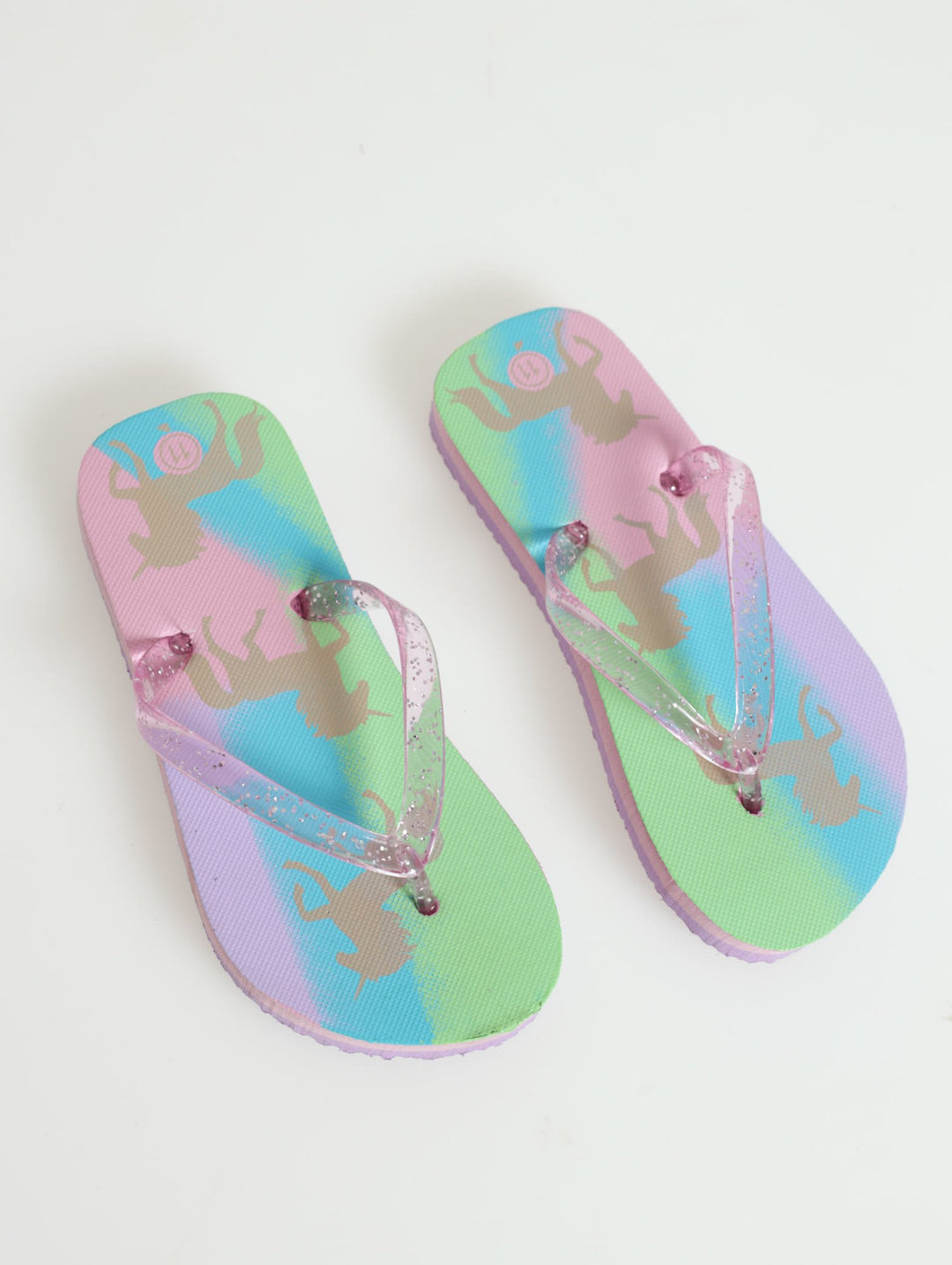 Pre-Girls Unicorn Flip Flop - Pink