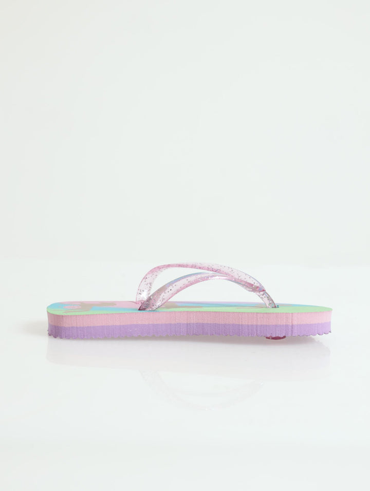 Pre-Girls Unicorn Flip Flop - Pink