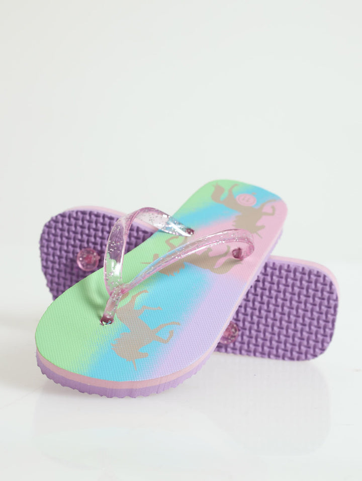 Pre-Girls Unicorn Flip Flop - Pink