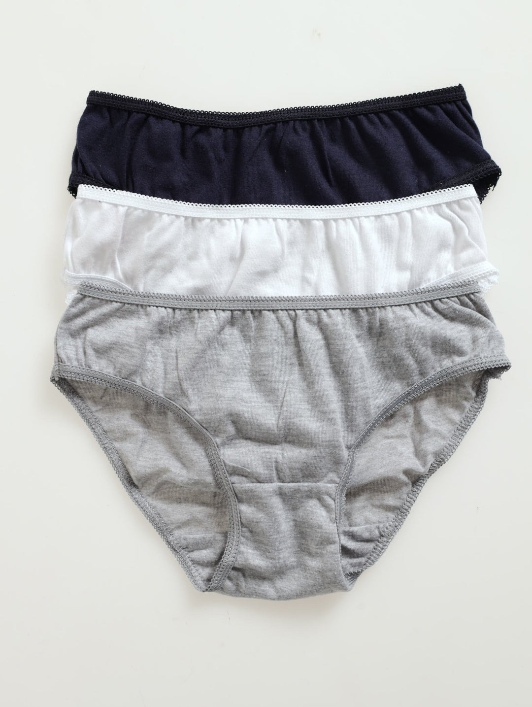 Pre-Girls 3 Pack Plain Panties