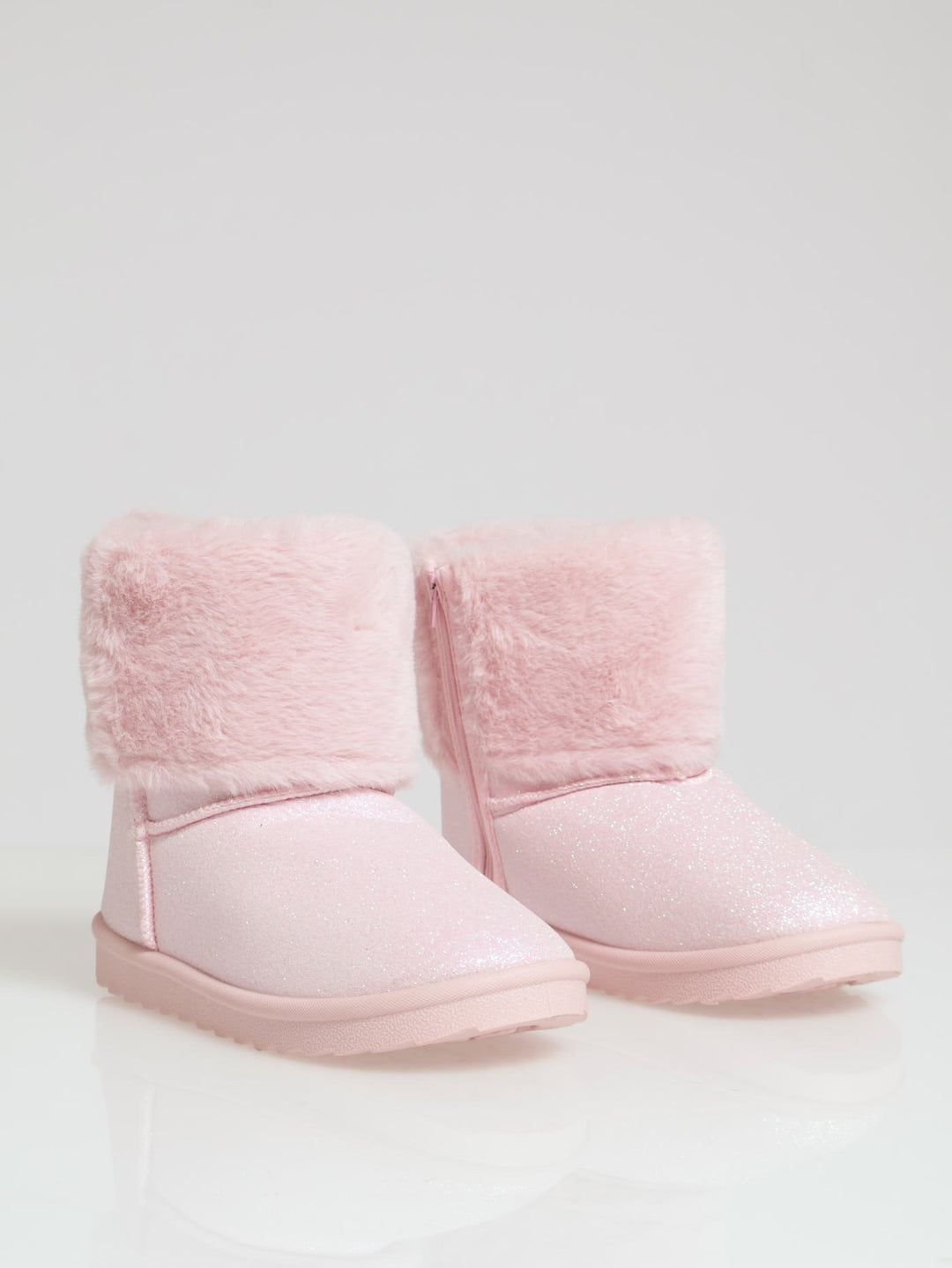 Glitter Snow Boot - Pink