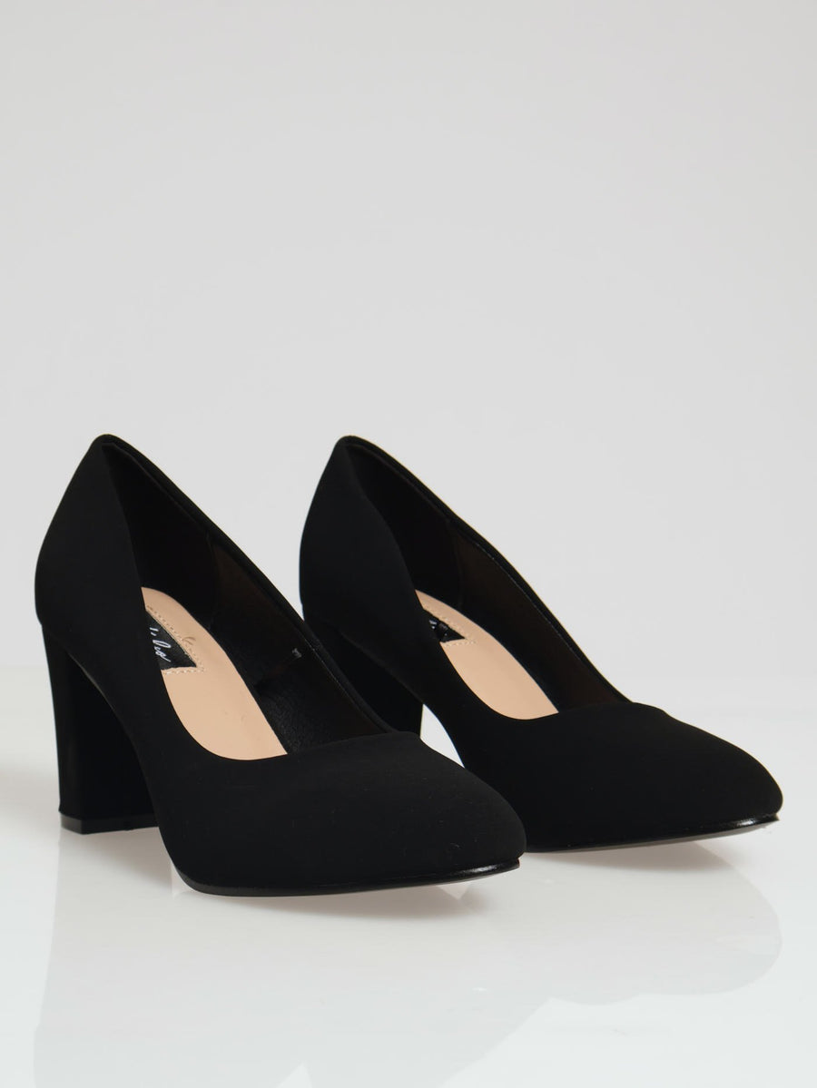 Danae Almond Toe Block Heels main image 1