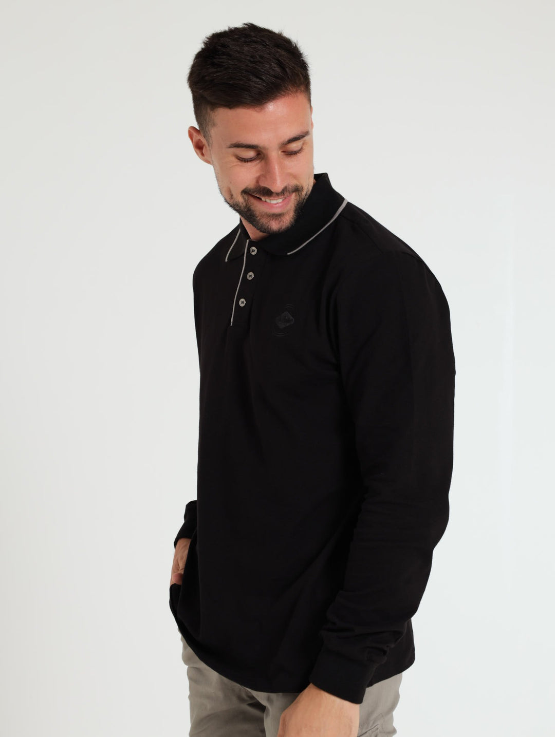 Roe Tipped Golfer - Black