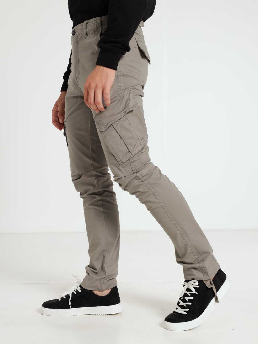 Mens CargoÂ  Pants - Charcoal