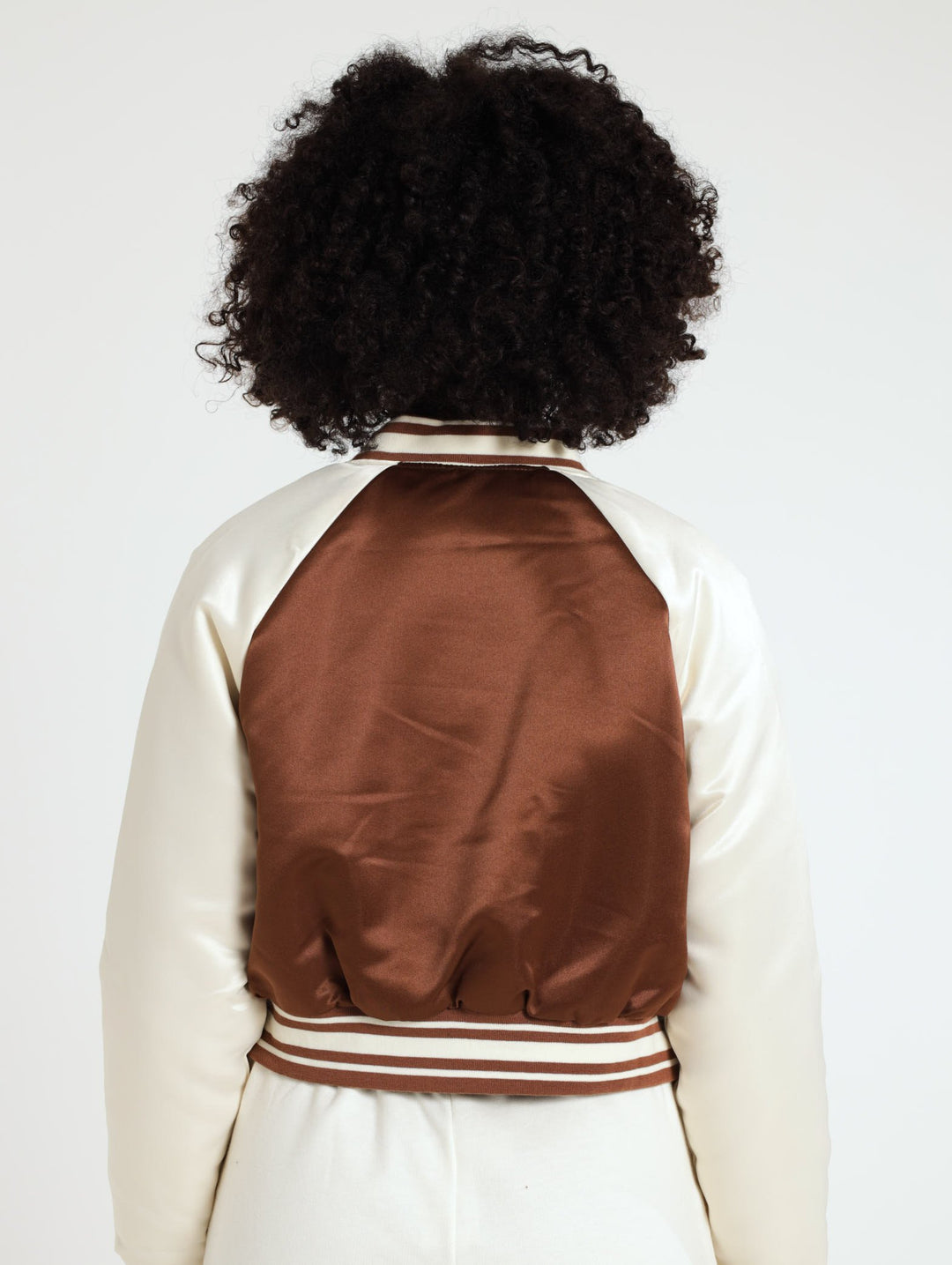 Baseball Jacket - Brown