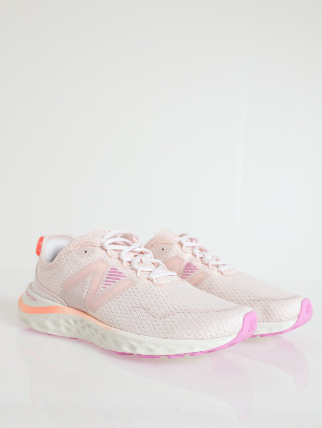 Lace Up Running Sneaker - Light Pink