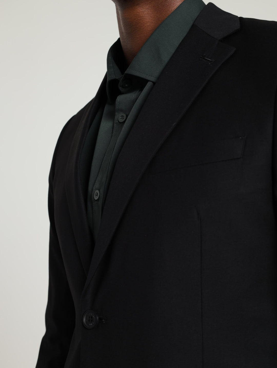 Classic Suit Jacket - Black