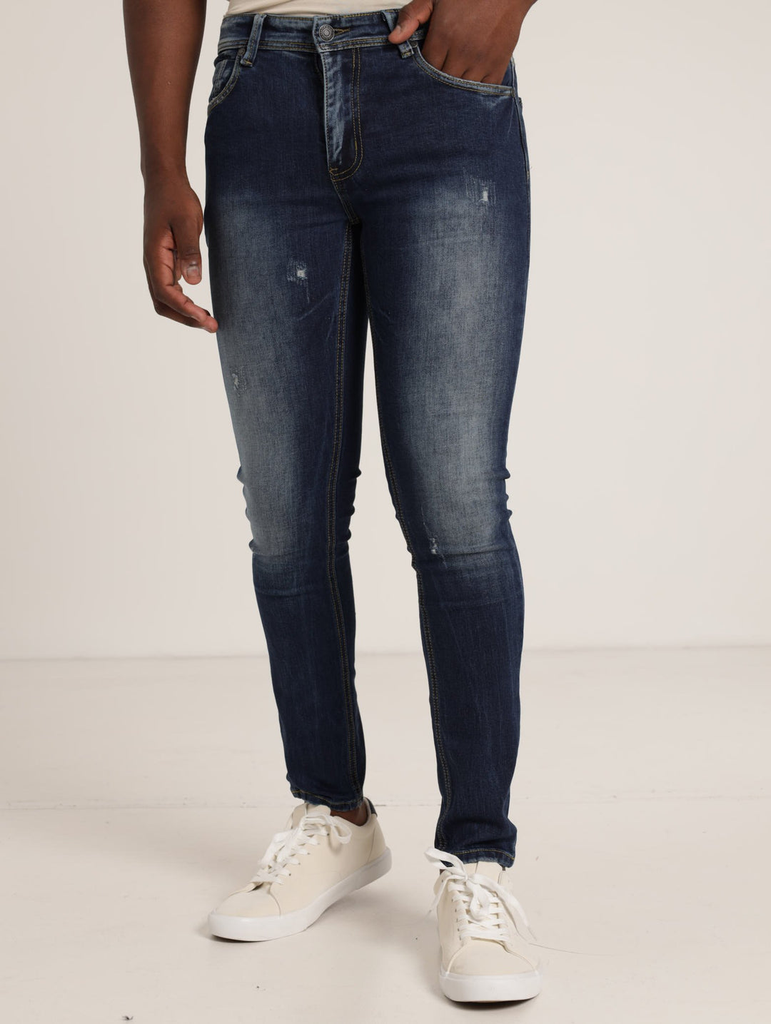 Tom Skinny Fit Denim Jean  - Dark Indigo
