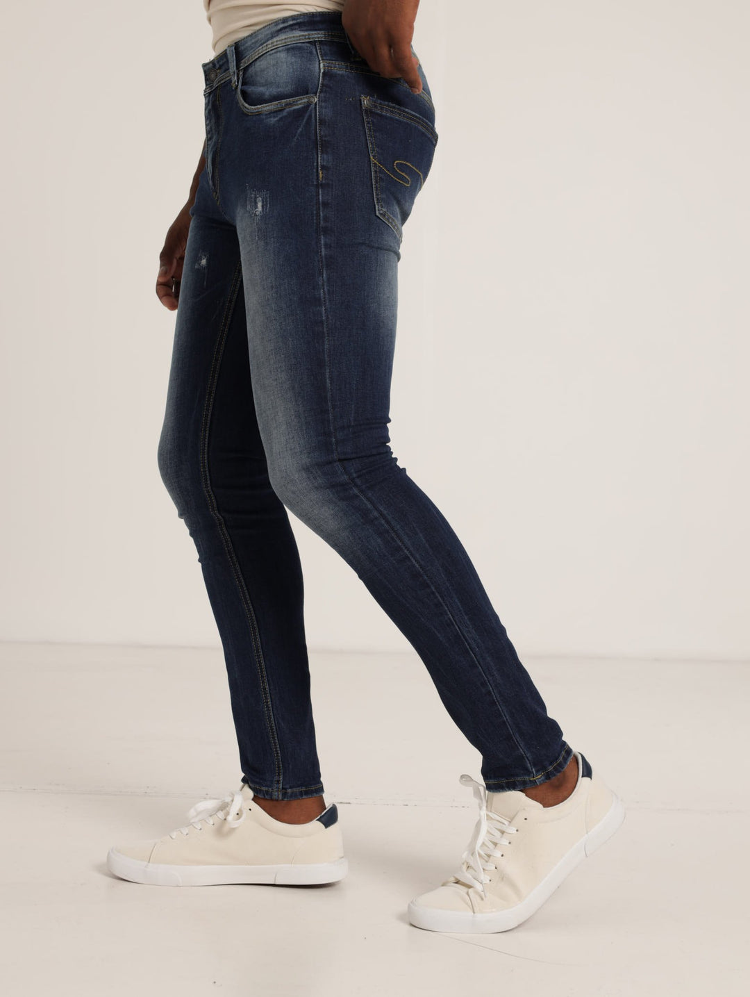 Tom Skinny Fit Denim Jean  - Dark Indigo