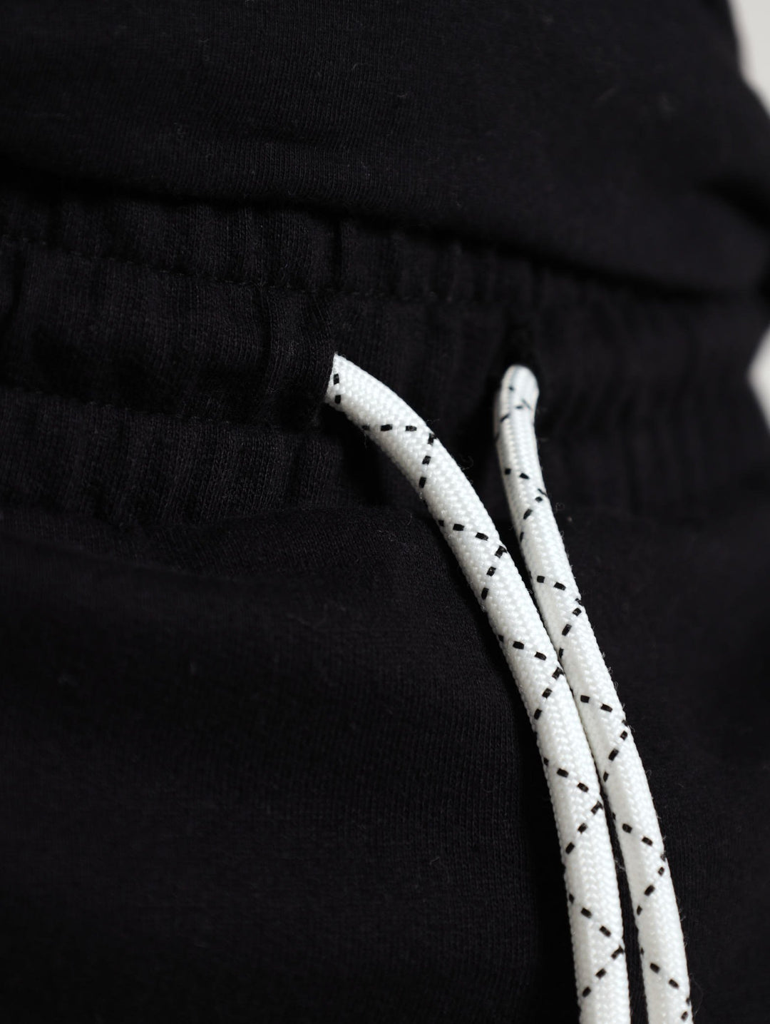 Boys Print Fleece Short - Black