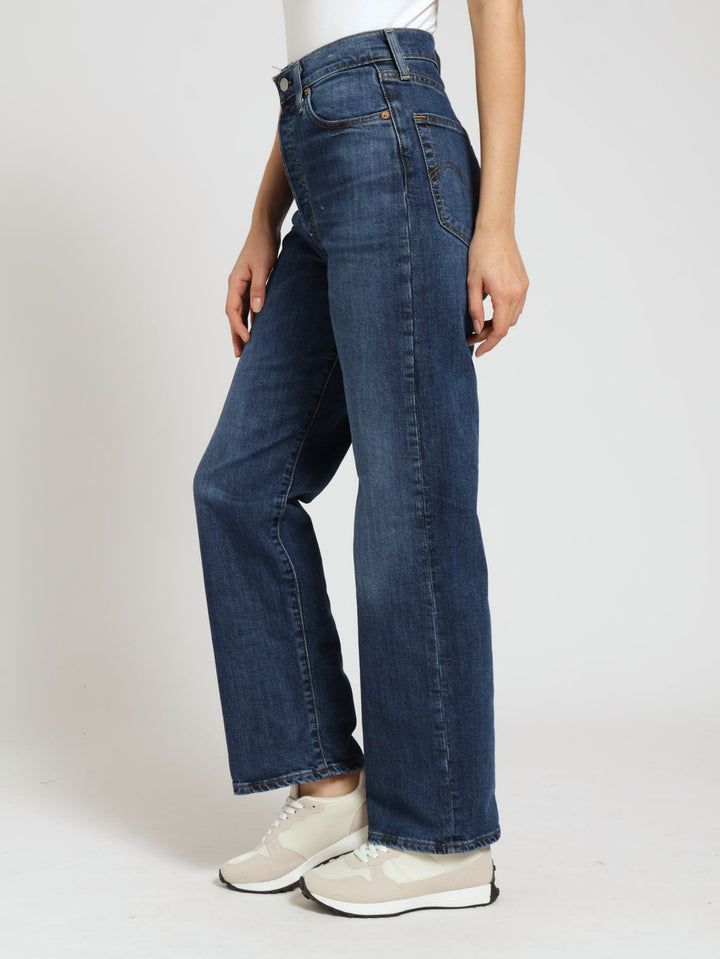 Ribcage Straight Ankle Dial Up Denim Jeans