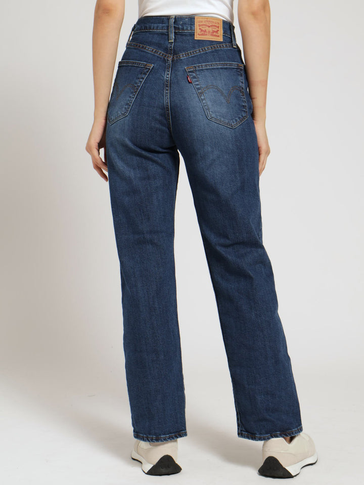 Ribcage Straight Ankle Dial Up Denim Jeans