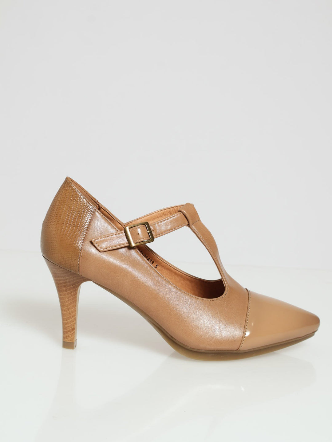 Soft Phoenix Mary Jane Heel - Dark Beige