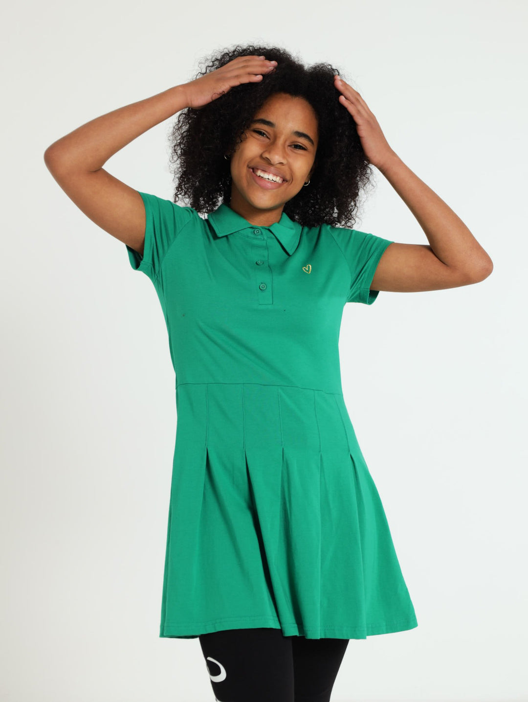 Girls Golfer Tennis Dress - Green