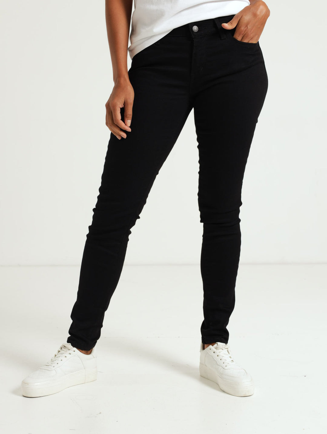 710 Super Skinny Jean Black