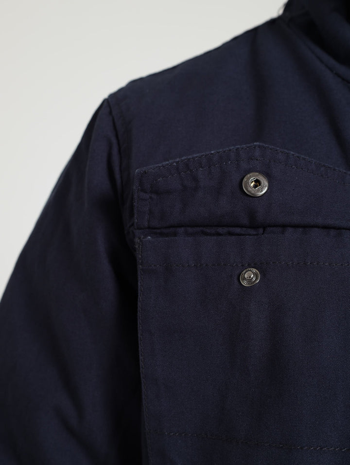 Utility Cargo Jacket - Navy