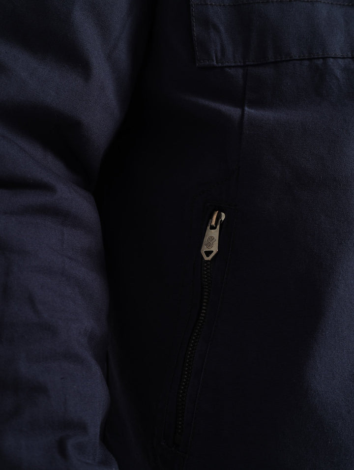 Utility Cargo Jacket - Navy