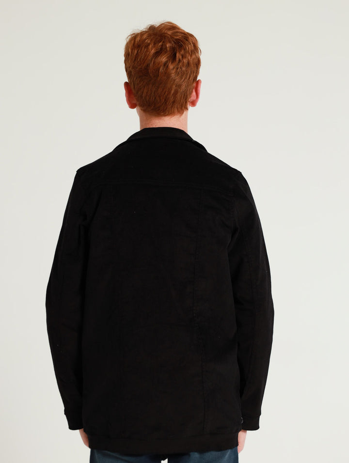 Boys Cord Jacket - Black
