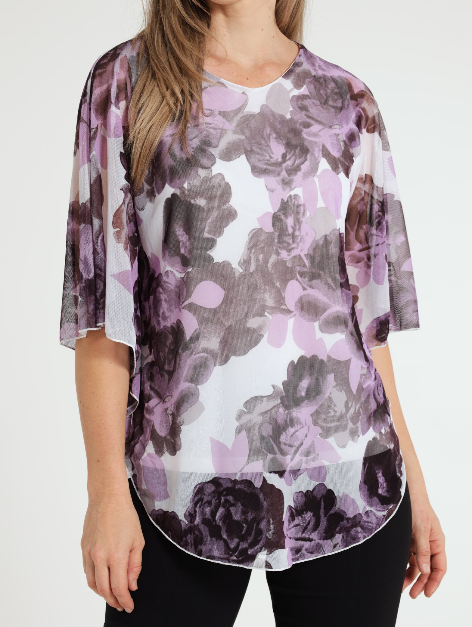 mesh overlay top