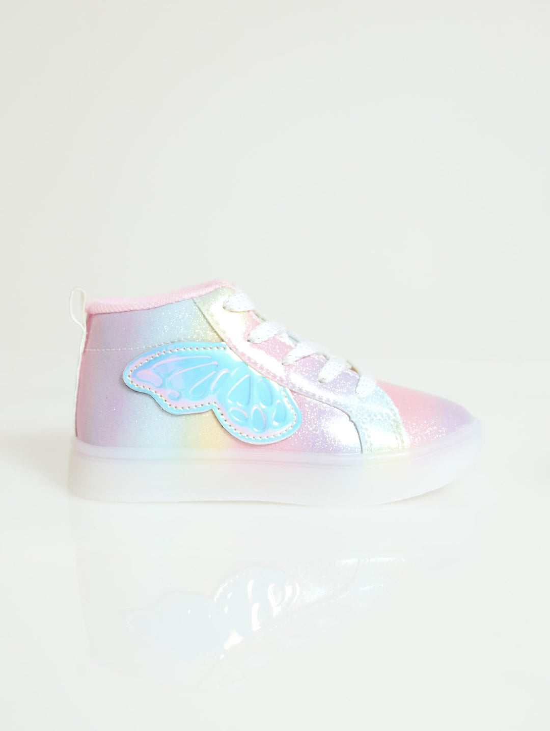 Pre-Girls Rainbow Light-Up Hi-Top
