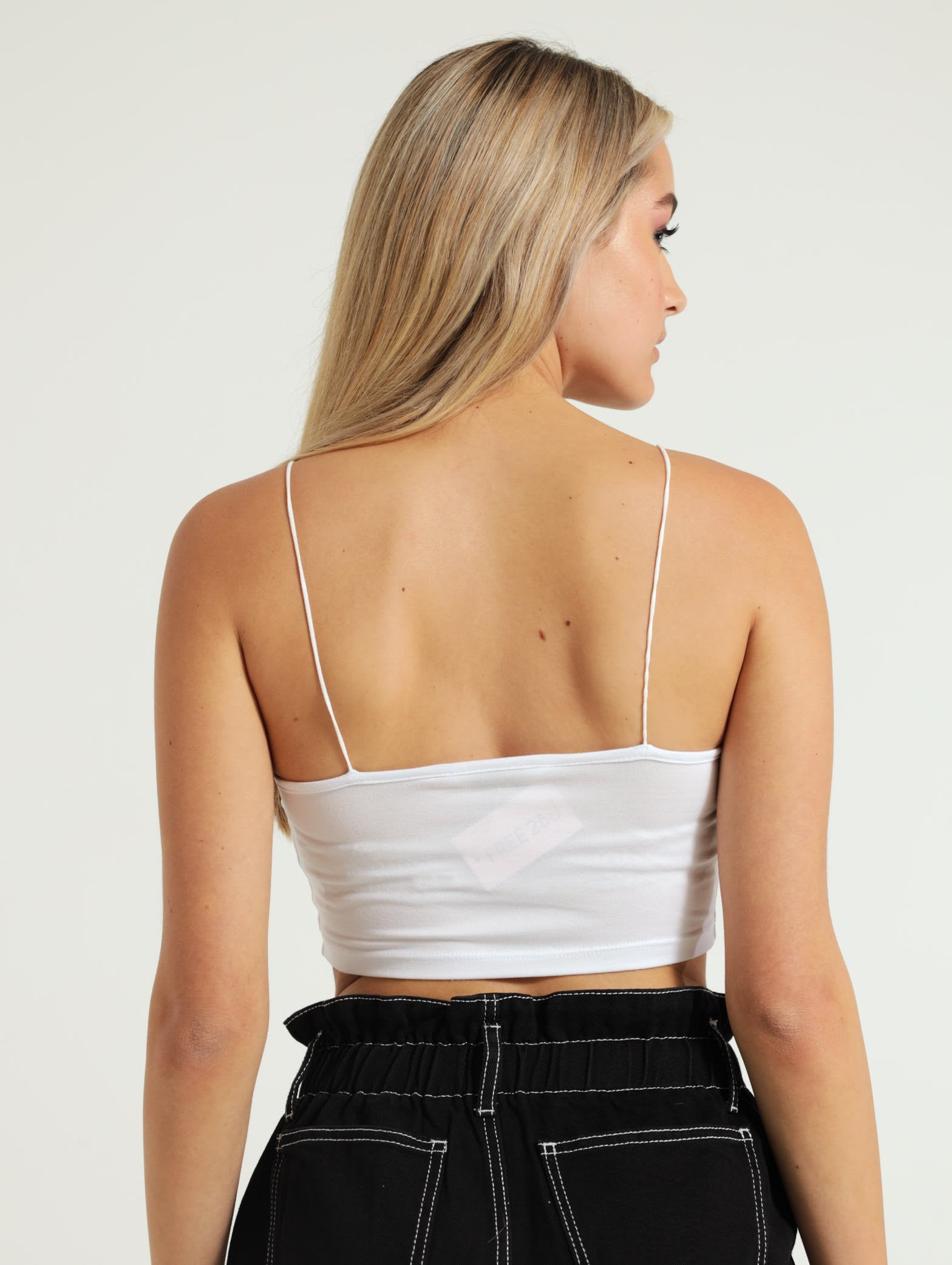 tope information｜tube top Mesh Ruffle Trim Crop Tube Top - XD21