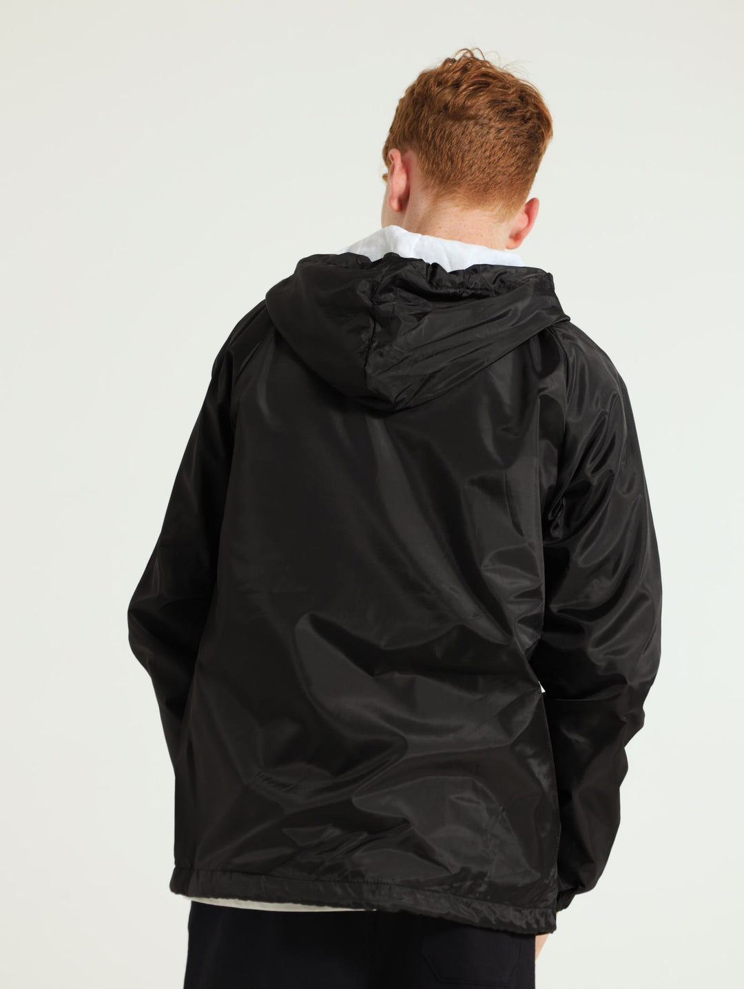 Unisex School Rain Jacket - Black