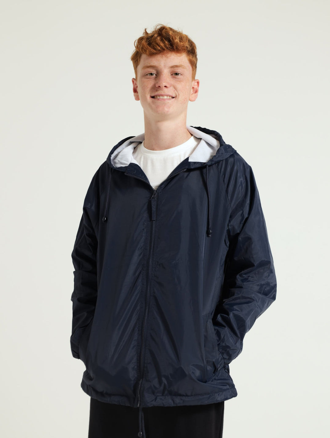 Unisex School Rain Jacket - Navy