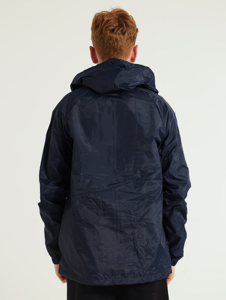 Unisex School Rain Jacket - Navy