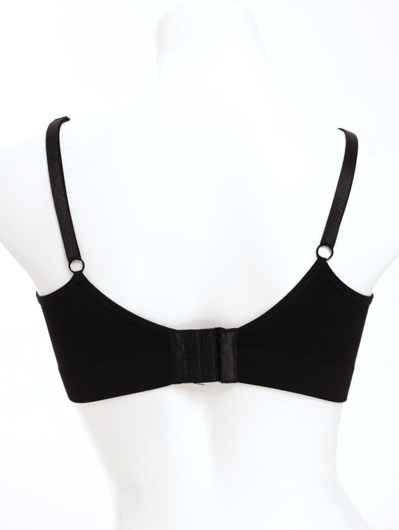 Ladies Single Nursing Bra - Black