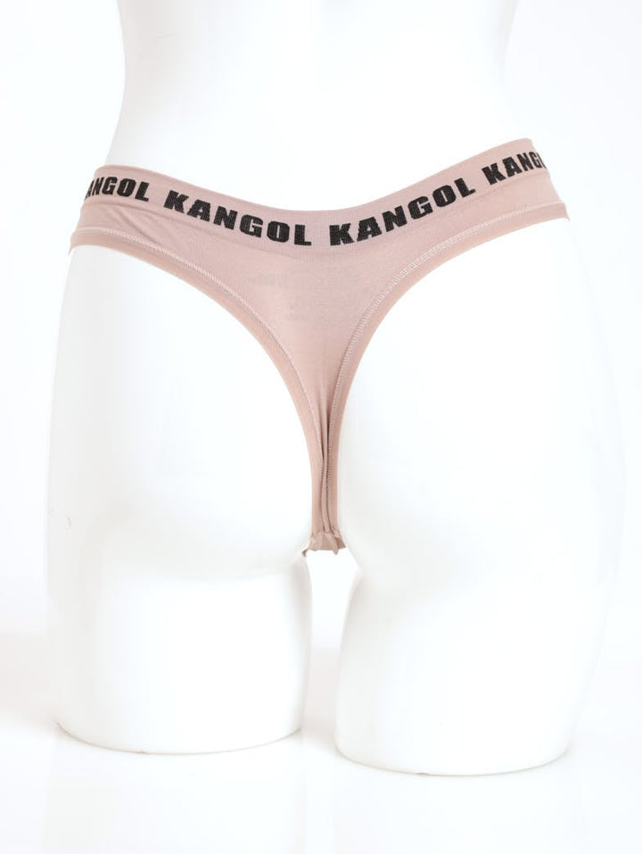 Ladies 3 Pack Seamless Thong Panty