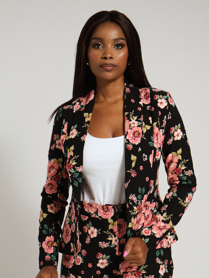 Floral Blazer