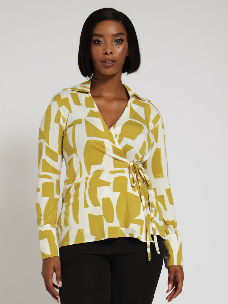 Wrap Slinky Shirt