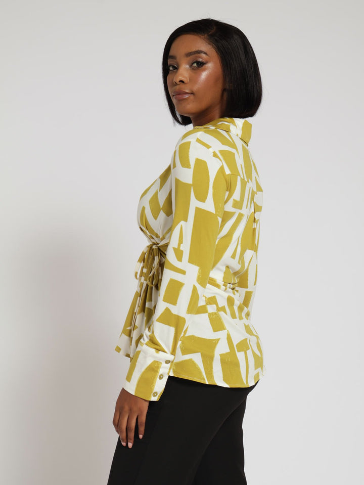Wrap Slinky Shirt