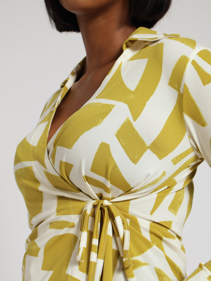 Wrap Slinky Shirt