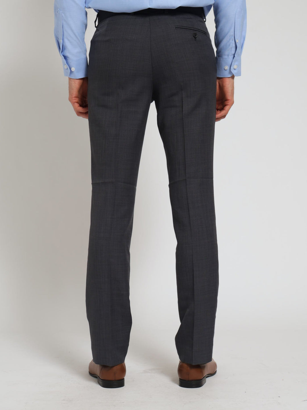 Regular Essential Suit Trouser - Charcoal