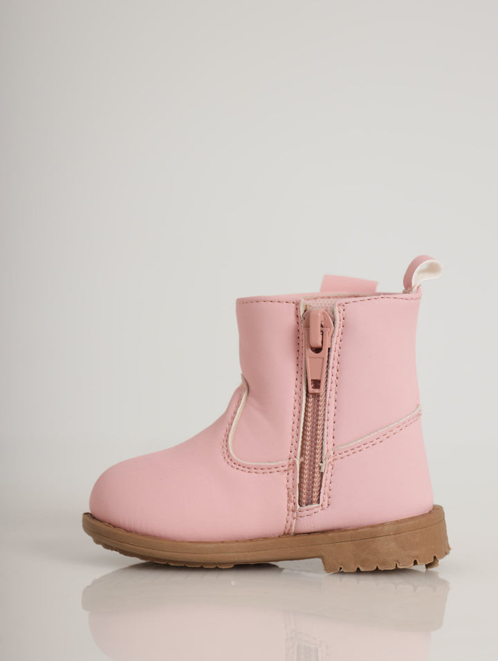 Baby Girls Flower Boots - {ink