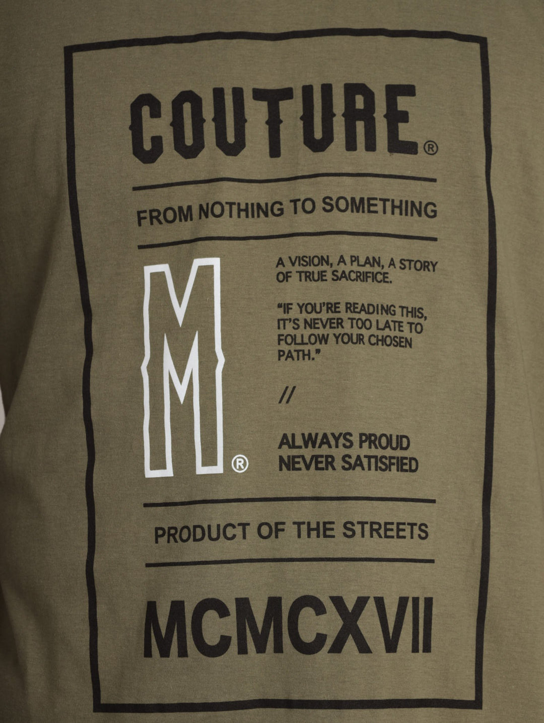 Men's Block Tee - Fatigue