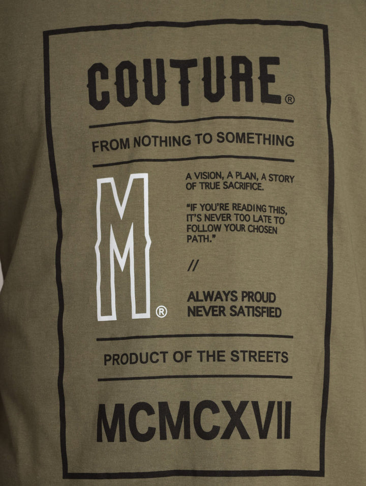 Men's Block Tee - Fatigue