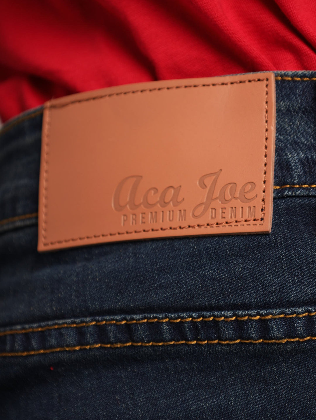 Men's Skinny Teastain Denim Jean - Tea Stain