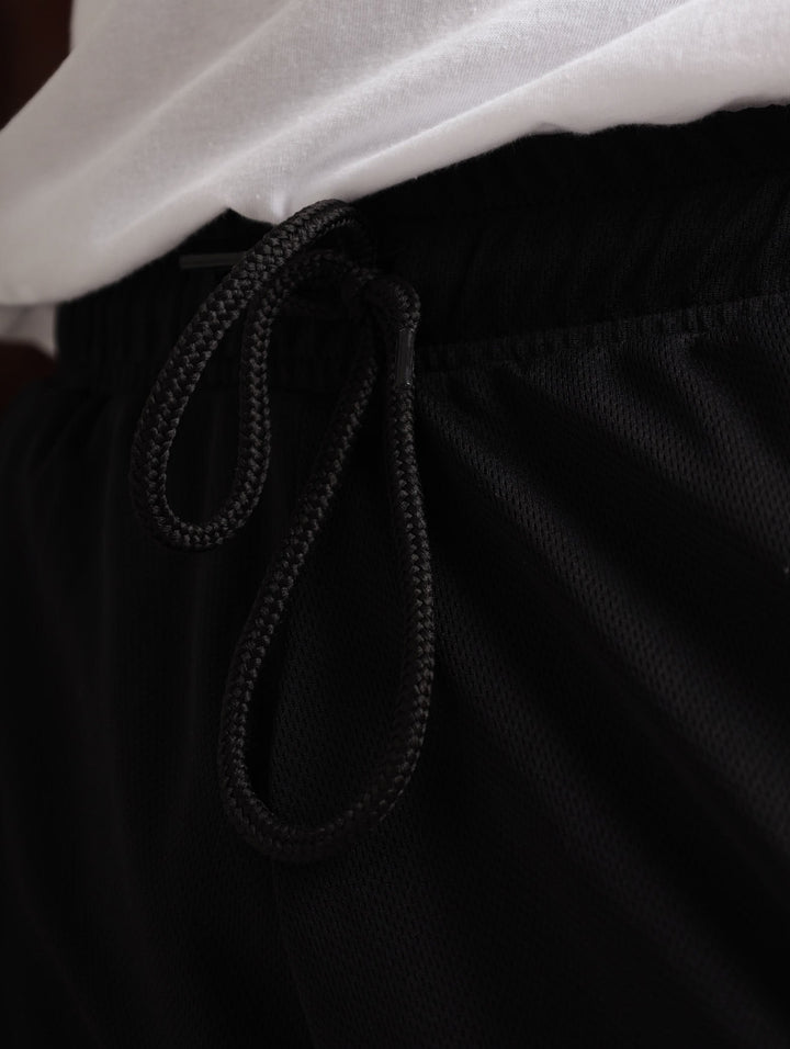 Mens's Basketball Short - Black/White