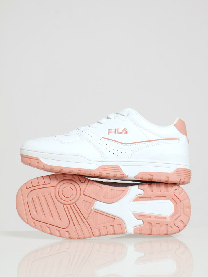 Jenson Lace Up Sneaker - White/Pink