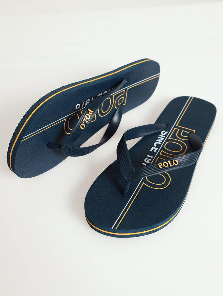 Stripe Flip Flop - Navy