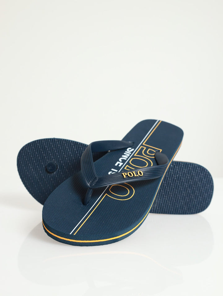 Stripe Flip Flop - Navy