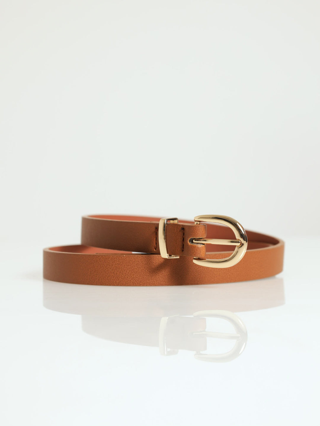 3 Pack Rounded Gold Buckle Belt