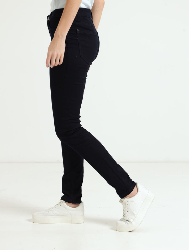 Power Skinny Low Jeans - Blue/Black