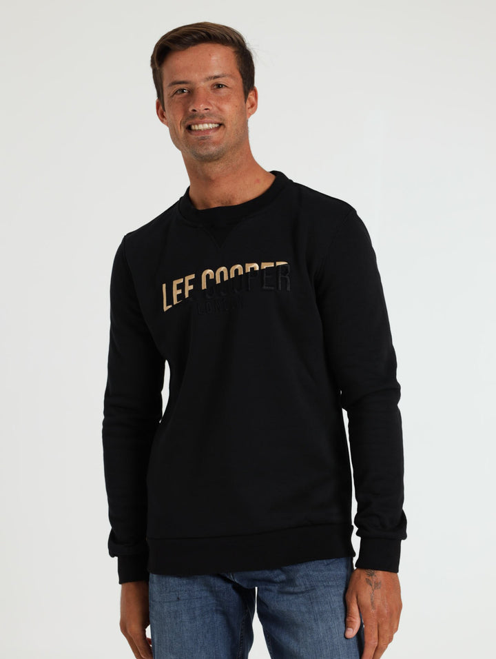 Starks Embroided Sweatshirt - Black