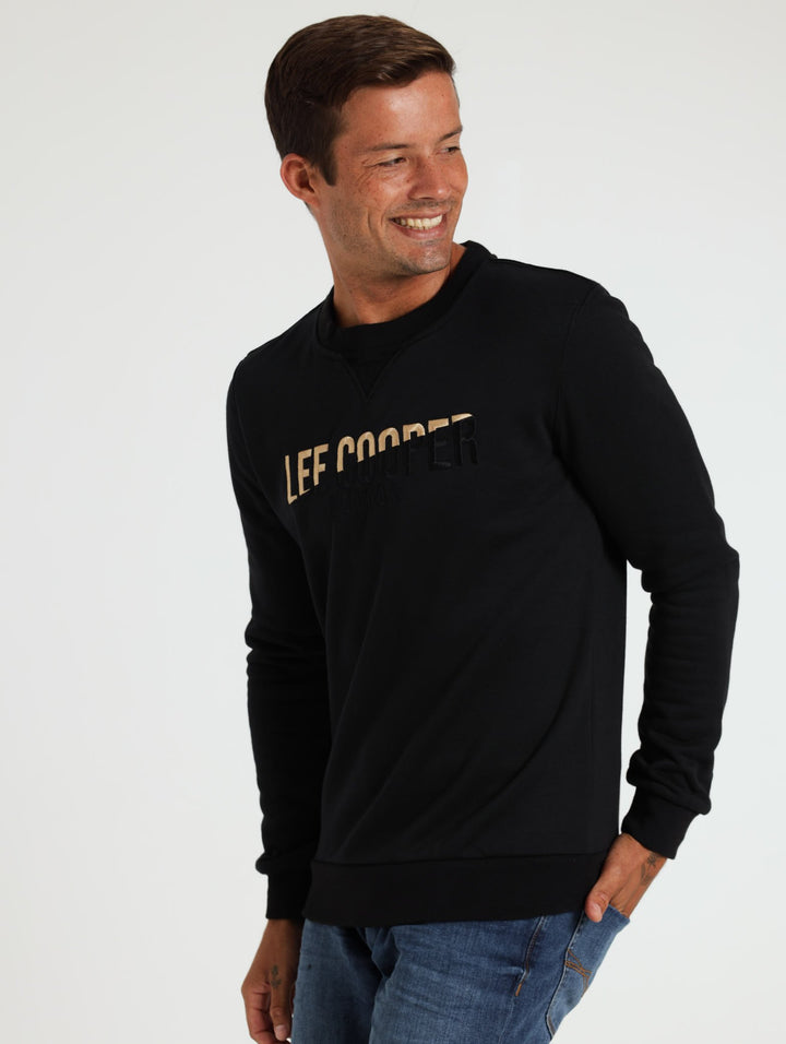 Starks Embroided Sweatshirt - Black