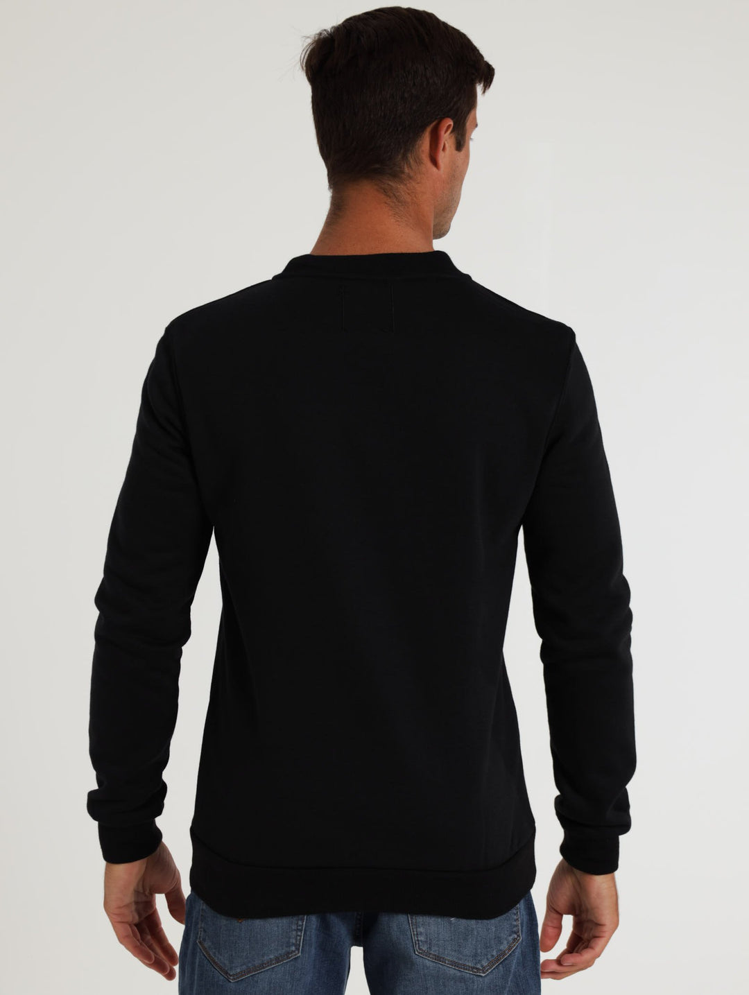 Starks Embroided Sweatshirt - Black